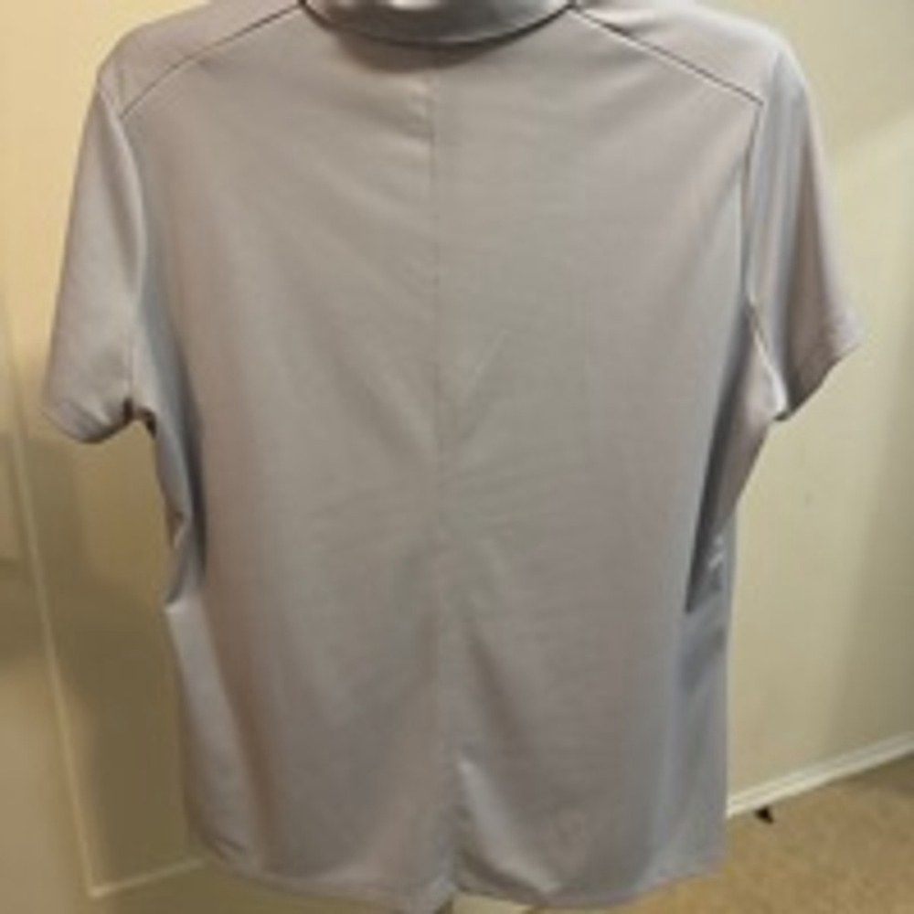 Women's Nike Golf Polo Shirt XXL Gray Dri-FIT - Picture 3 of 6